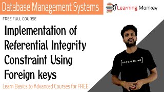 Implementation of Referential Integrity Constraint Using Foreign keys [upl. by Penni196]