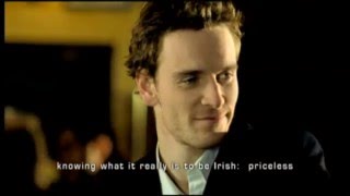 MasterCard advert with Michael Fassbender  ‘knowing what it really is to be Irish Priceless’ [upl. by Eniruam2]