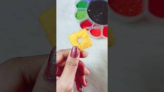 Diy Haldi Jewelry 😱shorts craftwithdabbu earrings youtubepartner trendingnow [upl. by Welcy]