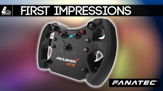 Fanatec McLaren GT3 Wheel V2  First Impressions Live  Assetto Corsa Competizione [upl. by Wallace143]