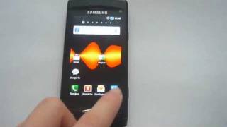 Android 22 on Samsung S8500 Wave [upl. by Keen780]