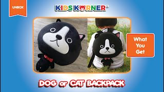 Toddler Animal Backpack by Kids Korner  Soft Plush Body Hard Backpack for Baby and Toddlers [upl. by Rebecka]