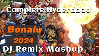 Talangana Bonalu 2024 Non stop Dj new mix  Hyderabad bonalu  Mashup Mix  MassMasthiClicks dj [upl. by Cirtemed]