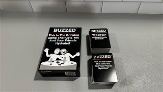 BUZZED  Drinking Game  180 Cards [upl. by Zilvia453]