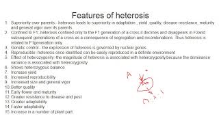 HETEROSIS breeding basics and its Genetic basis [upl. by Adai]