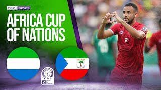 Sierra Leone vs Equatorial Guinea  AFCON 2021 HIGHLIGHTS  01202022  beIN SPORTS USA [upl. by Aytak]