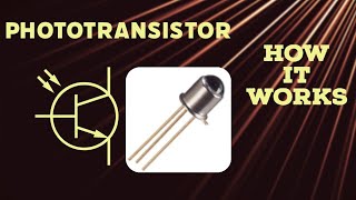 How Phototransistor works  full explanation [upl. by Ydda]