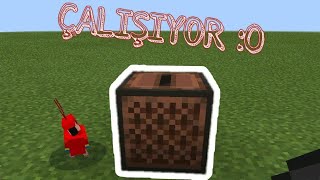 Müzik Kutusu Çalıştırma 100 Çözüm  Minecraft PEWIN10XBOX [upl. by Ahterod]