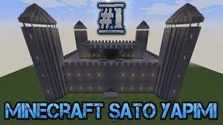 Minecraft Şato Yapımı Sauronun Gözü 1 [upl. by Emmuela563]