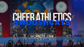 Cheer Athletics  Swooshcats  Day 2  Worlds 2024 WORLD CHAMPIONS [upl. by Garold]