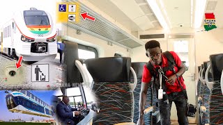 Exclusive Detailed Inside tour of Ghanas 4m 2024 Ultramodern Train Prez AkufoAddo commissioned [upl. by Ardnola]