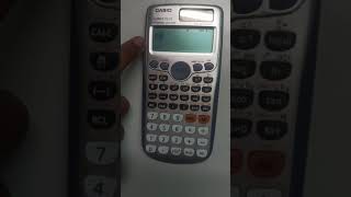 How to find antilog using Casio calculator [upl. by Asiel]