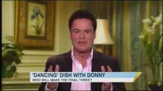 Donny Osmond on ABCNews  Kym Johnsons fall [upl. by Olney242]