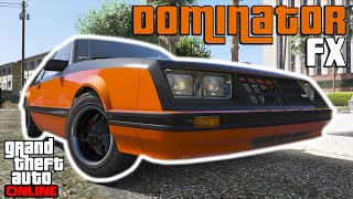 The NEW Vapid Dominator FX  GTA Online DLC Car Customization [upl. by Tirrag]