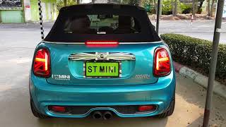 ST MINI🌈 Gen3 NEW MINI Convertible F57 NEW 2018 LCI Facelift LED TailLight UNION JACK 🇬🇧️ [upl. by Aihsenat]