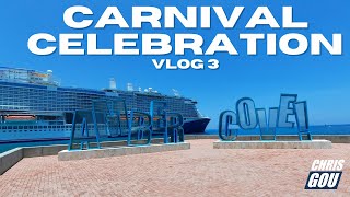 Carnival Celebration  Amber Cove  Vlog 3 [upl. by Eninahpets]