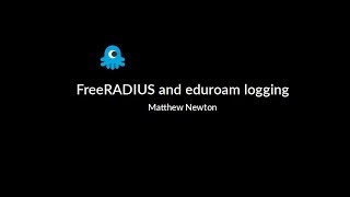 FreeRADIUS eduroam logging and Elasticsearch [upl. by Hakon]