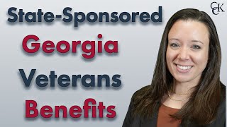 Georgia Veterans Benefits StateSponsored Benefits for GA Veterans [upl. by Lilia342]