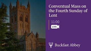 Conventual Mass on the Fourth Sunday of Lent – 10th March 2024 [upl. by Vieva441]