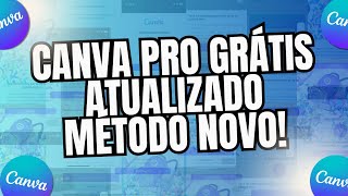 CANVA PRO GRATIS 2024 EM 1 MINUTINHO [upl. by Ardnwahsal]