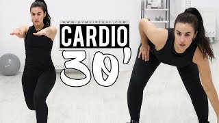 CARDIO 30 MINUTOS PARA ADELGAZAR RÁPIDO  QUEMA GRASA [upl. by Rehpitsirhc]