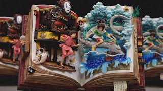 Spirited Away Book Diorama by Zuoban Studio 🔥 [upl. by Culbert]