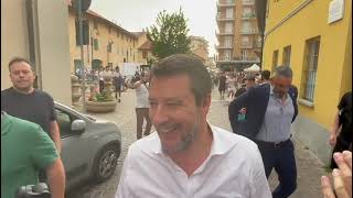 Autonomia Salvini quotÈ gioia dopo 30 anni di battagliequot [upl. by Rebmetpes]