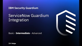 ServiceNow Guardium Integration [upl. by Matuag]