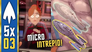 Intrepid Class  Micro Universe Variant  Breakdown  Star Trek Lower Decks Season 5 [upl. by Gertrude71]