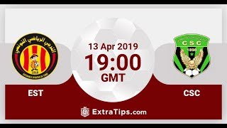 Espérance de Tunis vs CS Constantine Espérance Tunis live 20H00 GMT1 [upl. by Yreffeg]