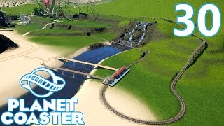 Planet Coaster  Part 30  Fixing the Train [upl. by Eirrehs555]