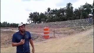 ministerio de OBRAS PUBLICAS CONSTRUYE MUROS DE GAVION sector los platanitos higüey [upl. by Esirtal150]