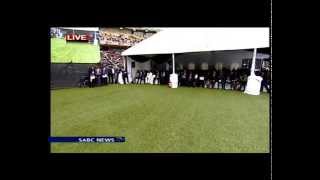 Kaizer Motaungs speech at Senzo Meyiwas Funeral [upl. by Ruhtra]