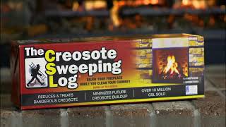 2023 CSL  The Creosote Sweeping Log  TV Commercial [upl. by Jehiel]