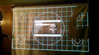 DIY retractable projector screen [upl. by Wurster]