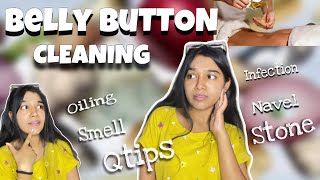 How To Clean Your Belly Button  Navel  EASY AND SIMPLE WAYS [upl. by Ynaffets396]