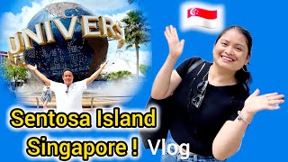 Sentosa Island Singapore  Universal Studios Singapore visit Vlog  singapore [upl. by Eelyma277]