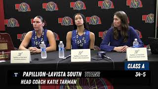 2024 NSAA Class A Girls State Volleyball Farmers Mutual of Nebraska PostGame Press Conference [upl. by Maxwell]