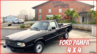 A VENDA  FORD PAMPA 4X4 ANO 1994 ETANOL MUITO NOVA COMPLETA 😱AR CONDICIONADO BANCOS EM COURO [upl. by Uhej827]