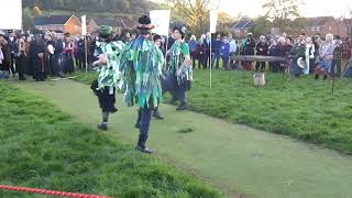 Glastonbury border Morris  Samhain 2024  Performance 2  Avalon stone [upl. by Naashar153]