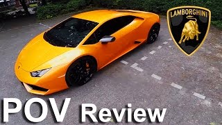 Lamborghini Huracan Review POV Test Drive  DMC Carbon kit amp FI Exhaust [upl. by Airtina590]