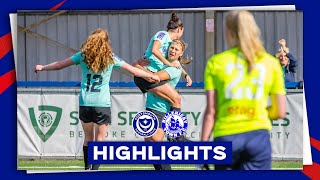 Highlights  Pompey Women 50 Billericay Town [upl. by Nyrahs]