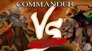 Commander Versus Series Melek Izzet Paragon David McDarby vs Tolsimir Wolfblood Danny West [upl. by Clougher791]