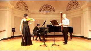 Gubaidulina quotQuasi hoquetusquot for bassoon viola and piano [upl. by Mitchell]