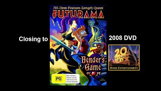 Closing to Futurama Bender’s Game 2008 DVD [upl. by Ayhtin]