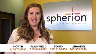 Spherion Staffing Commercial with WRTV RTV6 [upl. by Kcired]