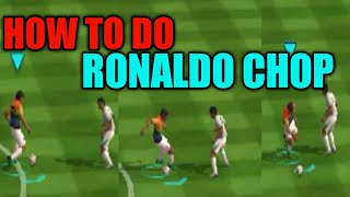 How to do Ronaldo chop fifa mobile read description also for clear understanding [upl. by Irish54]