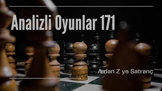 Analizli satranç oyunlarım 171 [upl. by Harobed]