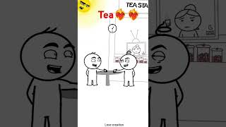 Tea c comedy funny cartoon art comment lover trending [upl. by Isdnil]