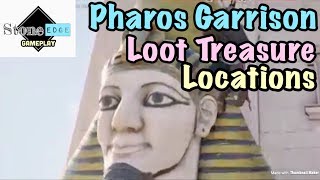 Assassin’s Creed Origins  Pharos Garrison Loot Treasure Locations [upl. by Amleht]